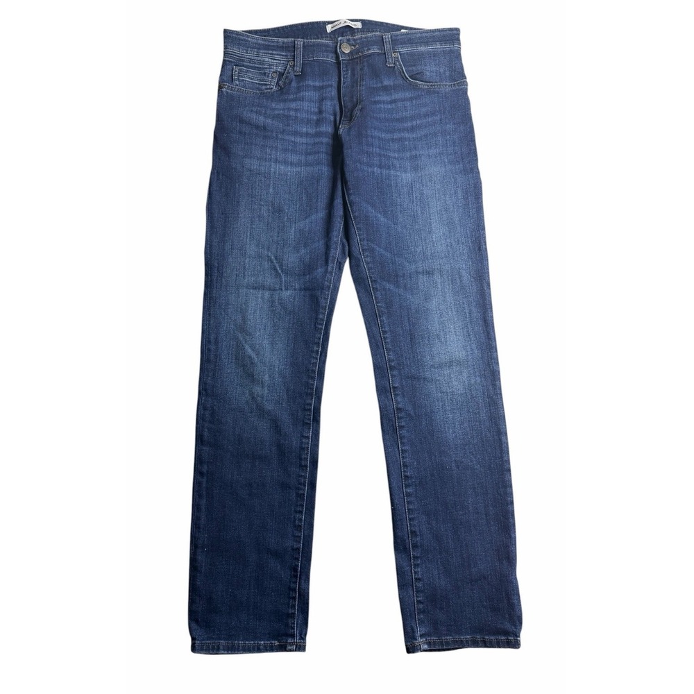 Mavi Marcus Slim Straight Jeans Women's Size 6‎ Dark Wash Stretch Denim